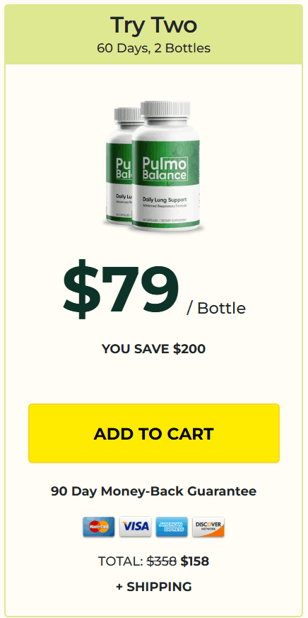 Pulmo Balance 2 bottle